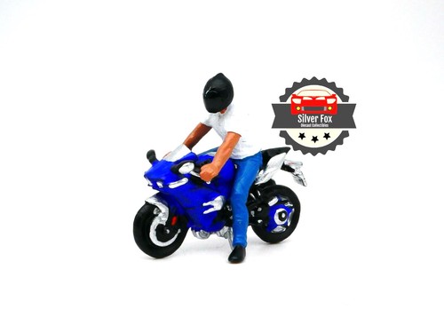 Motorcycle racing blue - racing,
